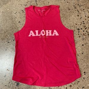 Spiritual Gangster “Aloha” tank